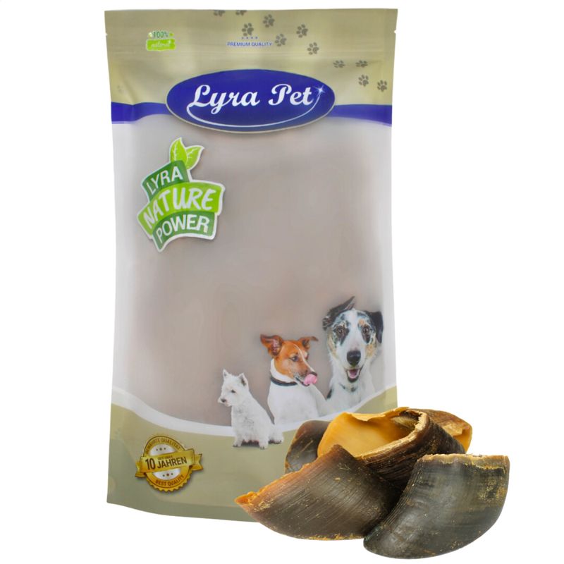 Sabots de bœuf Lyra Pet® d'environ 80 g chacun