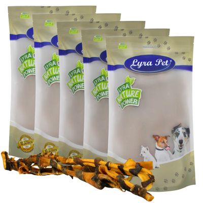 Lyra Pet® XXL barres de peau de tête de bœuf avec panse env. 70 cm