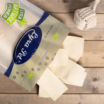 Lyra Pet® Chips à mâcher en peau de buffle Lyra Pet® Chips à mâcher en peau de buffle