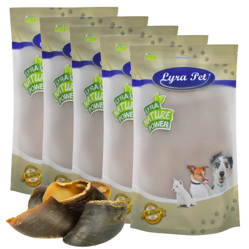 Sabots de bœuf Lyra Pet® d'environ 80 g chacun