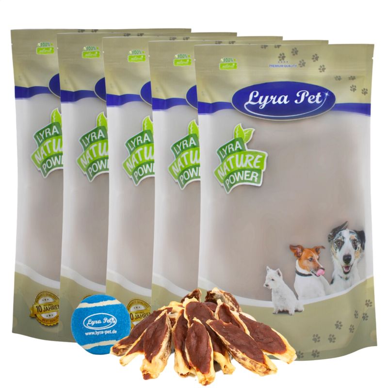 Lyra Pet® Oreilles de lapin farcies au canard
