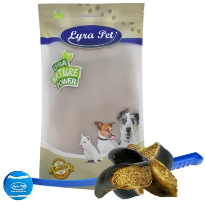 Lyra Pet® Sabots de bœuf farcis à la panse et au foie, 120 g chacun environ