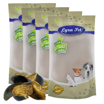 Lyra Pet® Sabots de bœuf farcis à la panse et au foie, 120 g chacun environ Lyra Pet® Sabots de bœuf farcis à la panse et au foie, 120 g chacun environ