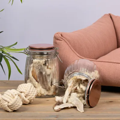 Lyra Pet® Oreilles de lapin avec fourrure