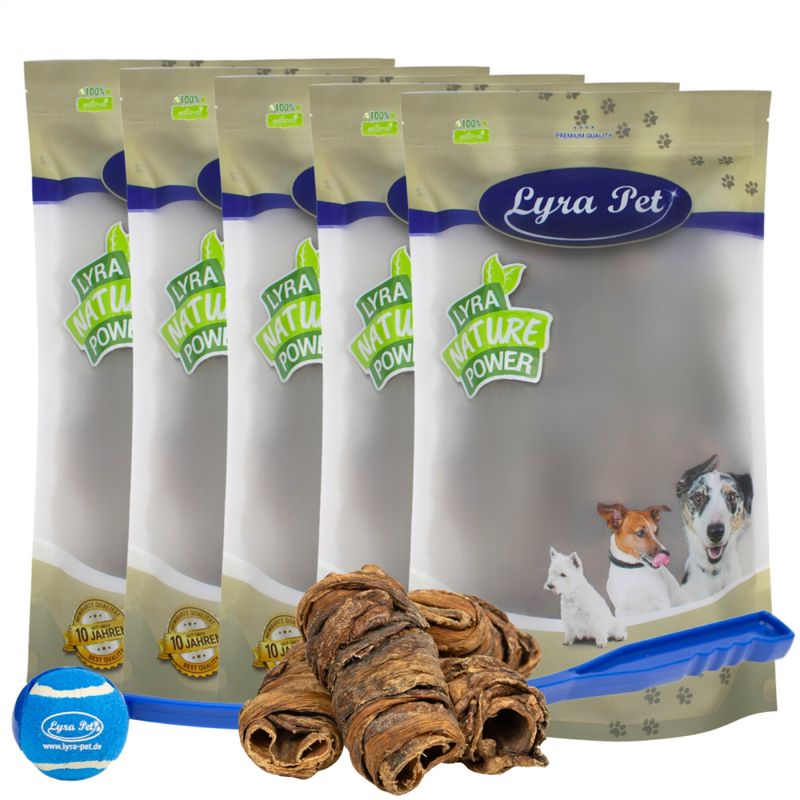 Lyra Pet® Wrap de poumons de bœuf et de pousses de blé