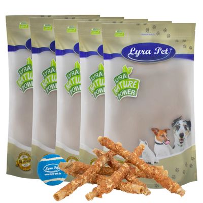 Lyra Pet® Rouleaux à mâcher avec poitrine de poulet env. 30-34 cm