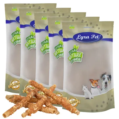 Lyra Pet® Rouleaux à mâcher avec poitrine de poulet env. 30-34 cm Lyra Pet® Rouleaux à mâcher avec poitrine de poulet env. 30-34 cm