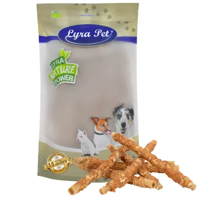 Lyra Pet® Rouleaux à mâcher avec poitrine de poulet env. 30-34 cm Lyra Pet® Rouleaux à mâcher avec poitrine de poulet env. 30-34 cm