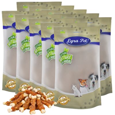 Lyra Pet® Os calcique avec lamelles de poitrine de poulet