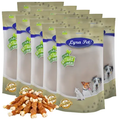 Lyra Pet® Os calcique avec lamelles de poitrine de poulet Lyra Pet® Os calcique avec lamelles de poitrine de poulet