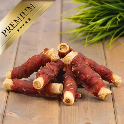 Lyra Pet® Rouleaux à mâcher au magret de canard nature