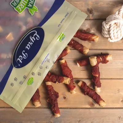 Lyra Pet® Rouleaux à mâcher au magret de canard nature