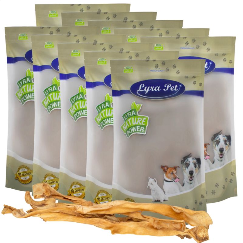 Lyra Pet® XXL Barres de peau de tête de bœuf 70 cm