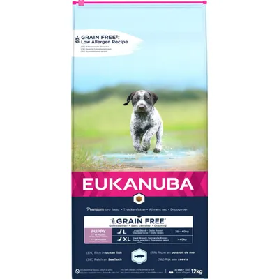 Eukanuba - Croquettes Sans Céréales au Poisson pour Chiot de Grande Taille