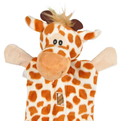 Love Story - Peluche girafe avec corde pour chien