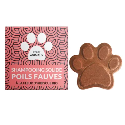 Naiomy Shampoing solide poils fauves 60 ml