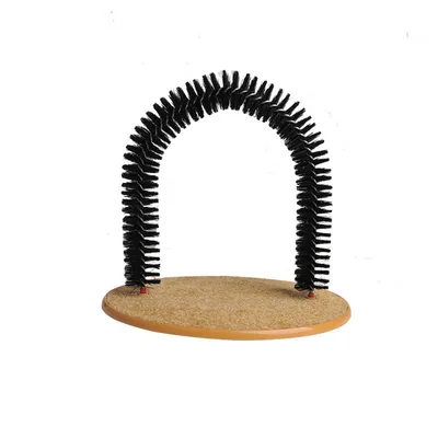 Brosse de toilettage et jouet à gratter CoolPetGear - Pour chats