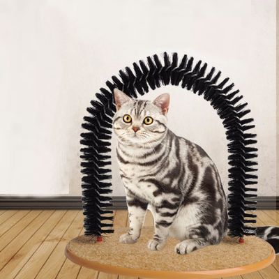 Brosse de toilettage et jouet à gratter CoolPetGear - Pour chats