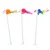 CoolPetGear Lot de 5 bâtons de jouets pour chat (couleurs aléatoires)