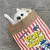 CoolPetGear Boîte de popcorn en carton pour chats et chiens
