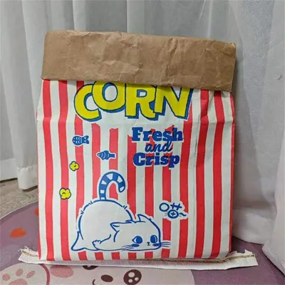 CoolPetGear Boîte de popcorn en carton pour chats et chiens