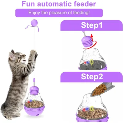 Jouets interactifs pour chats Chaton Stick et Fun Ball
