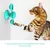 Jouet pour chat - Moulin à vent interactif avec LED et ventouses