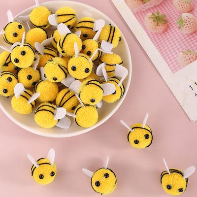 CoolPetGear Lot de 10 jouets en peluche en forme d'abeille pour chat