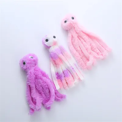 Jouet en peluche en forme de pieuvre CoolPetGear 2 pièces