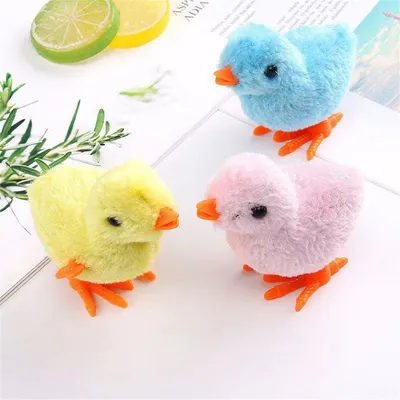Jouet en peluche pour chat CoolPetGear en forme de poulet - 2 pièces