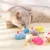 CoolPetGear Jouet Chat Souris en Peluche 3 Article