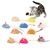 CoolPetGear Jouet Chat Souris en Peluche 3 Article
