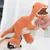 MCBOSON  Jouet pour chien dinosaure durable et sonore