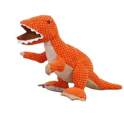 MCBOSON  Jouet pour chien dinosaure durable et sonore