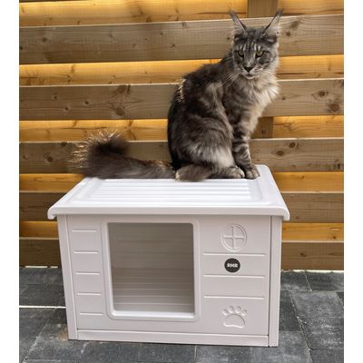 Maisonnette pour chat Villa de Luxe pour extérieur et intérieur