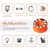 Gamelle pour chat - Surélevée avec support, jouet puzzle interactif