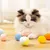 MCBOSON 12 Pièces Balle en peluche pour chat MCBOSON 12 Pièces Balle en peluche pour chat