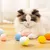MCBOSON  12 Pièces Balle en peluche pour chat