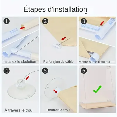 MCBOSON Hamac pour chat