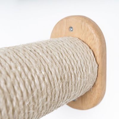 Mur d’escalade pour chat - Ensemble de poteaux muraux en sisal