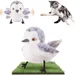 Jouets pour chat Oiseau battant et bécasseau réaliste