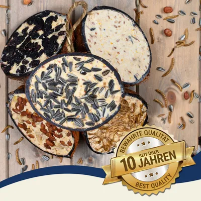 Lyra Pet® Demi-noix de coco fourrée au topping