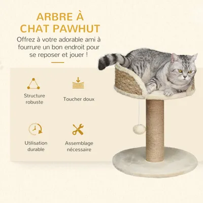 PawHut - arbre à chat multi-équipement