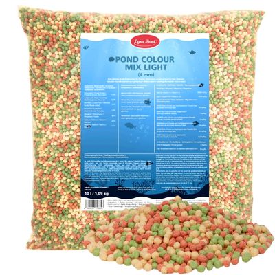 Lyra Pond Pond Colour Mix Light nourriture pour poissons et bassins