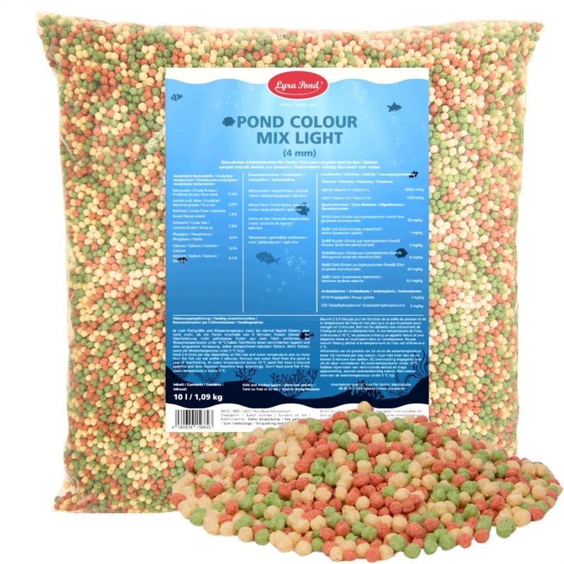Lyra Pond® Pond Colour Mix Light Fischfutter Teichfutter