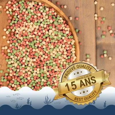 Lyra Pond Pond Colour Mix Light nourriture pour poissons et bassins