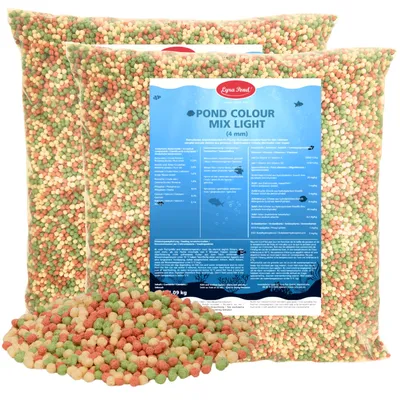 Lyra Pond® Pond Colour Mix Light – Nourriture pour poissons d'étang