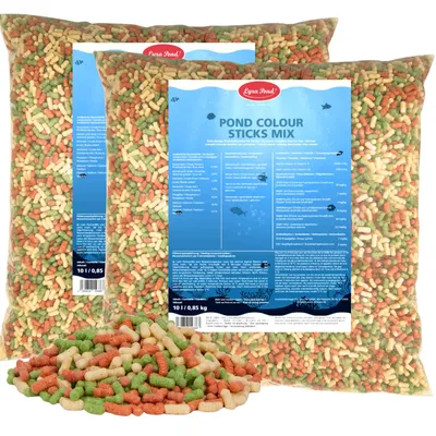 Lyra Pond Pond Colour Sticks Koi Mix Fischfutter Teichfutter