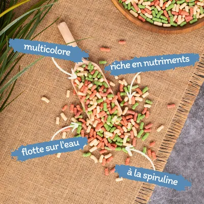 Lyra Pond Pond Colour Sticks Koi Mix Teichfutter Fischfutter