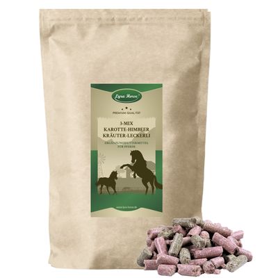 Lyra Horse® friandise carotte-framboise-herbes